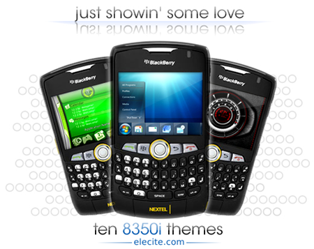 Elecite BlackBerry 8350i Themes