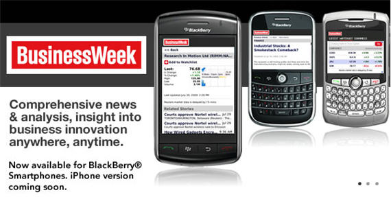 BusinessWeek Mobile App for BlackBerry