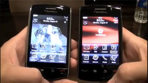 BlackBerry Storm vs. BlackBerry Storm 2