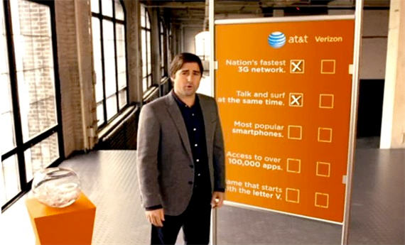 AT&T response to Verizon Commercials